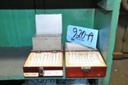 Lot-(3) Small Pin Gage Sets and Loose Pin Gages in (3) Boxes