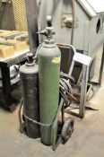 Oxygen/Acetylene Outfit with Hose, Torch, Gauges, Tanks and Cart