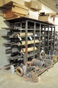 Steel Stock Rack, (Contents Not Included), (Not to Be Removed Until Empty)