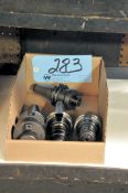 Lot-(4) CAT40 Taper Tool Holders in (1) Box