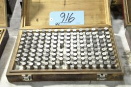 .501 - .625 Pin Gage Set