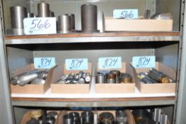 Lot-Thread Gauges in (4) Boxes on (1) Shelf