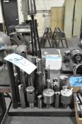 Lot-(28) Boring Bars with Stand