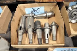 Lot-(7) 40-Taper Tool Holders in (1) Box