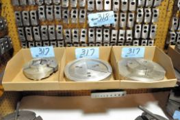 Lot-(3) 3-Piece Pie Jaw Sets in (3) Boxes