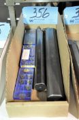 Lot-(2) Large Insert Type Boring Bars with Inserts in (1) Box