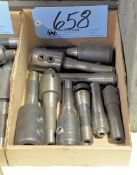 Lot-(9) R8 Tool Holders in (1) Box