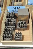 Lot-Various Hand Stamp Sets in (1) Box