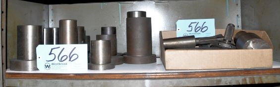 Lot-Various Tooling and Setup in (1) Box and on (1) Shelf
