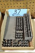 Lot-Various Hand Stamp Sets in (1) Box