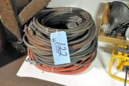 Lot-Air Hoses on Floor