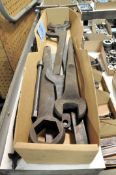 Lot-Industrial Long Machine Wrenches in (1) Box