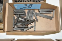 Lot-Loose Hand Stamps in (1) Box