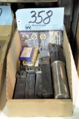 Lot-Insert Type Boring Bars with Inserts in (1) Box