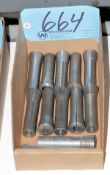 Lot-(12) R8 Collets in (1) Box