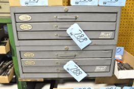 Lot-(2) Huot End Mill Index Cabinets