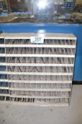 Lot-Plug Gauge with Slant Shelving Unit
