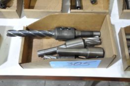 Lot-(4) R8 Tool Holders in (1) Box