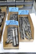 Lot-Various Tooling in (3) Boxes