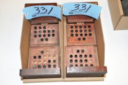 Lot-(4) Collet Sets in (2) Boxes