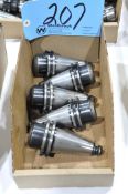 Lot-(5) CAT40 Taper Tool Holders in (1) Box