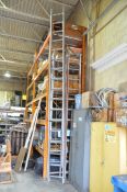 16' Single Section Aluminum Extension Ladder