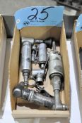 Lot-(4) Various Pneumatic Die Grinders in (1) Box