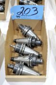 Lot-(5) CAT40 Taper Tool Holders in (1) Box