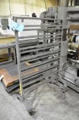 Portable Hanging Bin Rack