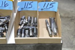 Lot-Insert Type Boring Bars in (2) Boxes