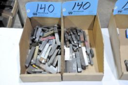 Lot-Various Type Lathe Boring Bits in (2) Boxes