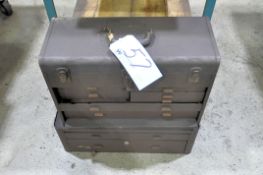2-Piece Machinist Tool Box on Floor