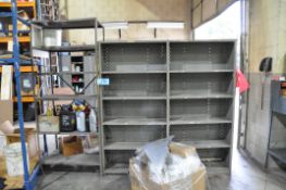 Lot-(3) Sections Shelving