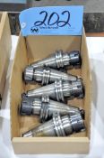 Lot-(5) CAT40 Taper Collet Type Tool Holders in (1) Box