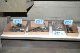 Lot-Various Setup in (4) Boxes Under (1) Bench