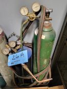 Lot of Cutting Torch Set, Extra Gauges, Torch, Misc. ( Tanks Not Included)