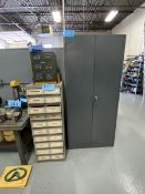 Lot of (1) 36'' L x 18'' W x 78'' H 2-Door Storage Cabinet