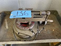 10'' Rotary Table Equipped with (1) 4'' Vise