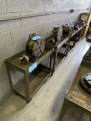 Lot of (6) Mobile Hand Carts (With No Contents)