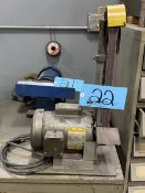 Kalamazoo 20'' Belt Sander Equipped with Baldor Single Phase Motor, 115/208-230 V, 1725 RPM