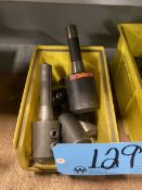 Lot of (1) Bin of Bridgeport Tool Holders