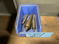 Lot of (3) Various Size Lathe Live Centers