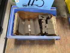 Lot of (1) Bin of Grinding Blocks
