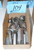 Lot-Tool Bits, Chamfers and Live Center in (1) Box