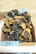 Lot-Electric Angle Grinder Parts in (1) Box