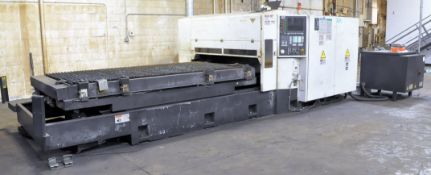MAZAK SUPER TURBO-X510 MKII CO2 LASER, 4,000 Watt, 5' x 10' Table, Mazatrol Control, Orion Chiller