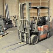 TOYOTA MODEL 5FGC25 5,000-LB Capacity x 185