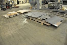 Lot-Laser Cut Sheet Stock on (3) Pallets
