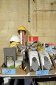 Lot-Safety and Janitorial Supplies in (8) Boxes