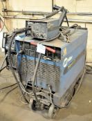 MILLER DELTAWELD 451 450-AMP CV-DC Arc Welding Power Source with MILLER S-22A 24V Wire Feeder